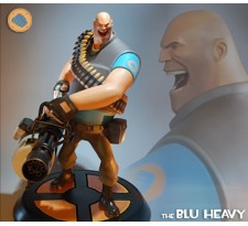 Team Fortress 2 - The Blu Heavy 12 inch statue 